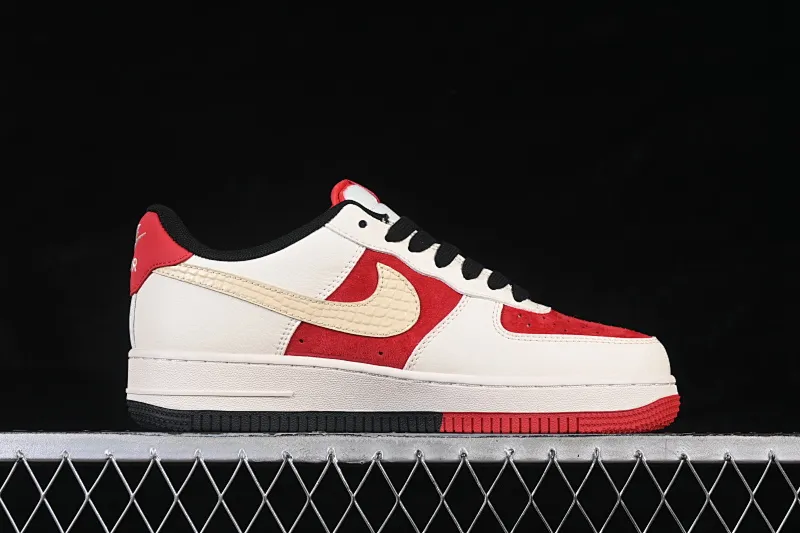 All categories Nk Air Force 1 Air Force series Nk Air Force 1 Low Air Force low-top Nike Air Force 1'07 Low red and white contrast Air Force 1 low-top casual sneakers JP2026-156